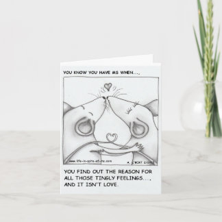 Usted sabe que usted tiene el ms cuando… Tarjeta