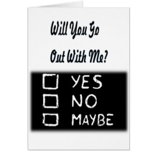 ¿Usted saldrá conmigo?