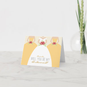 Usted será mi tarjeta de la dama de honor (el