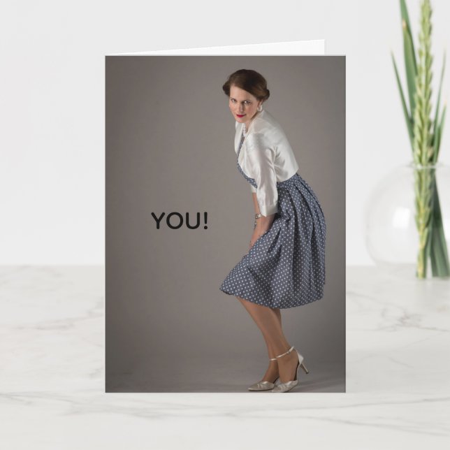 USTED - TARJETA DE AMISTAD (Anverso)