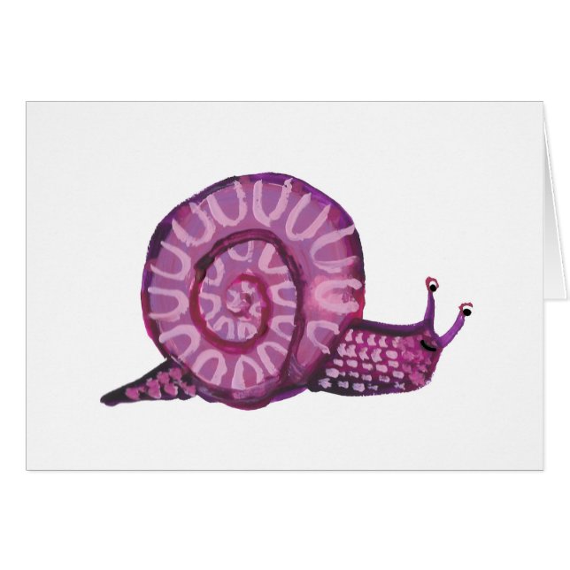 Usted tiene la tarjeta #2 del snail mail (Anverso (Horizontal))