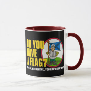 Usted tiene una taza de la bandera