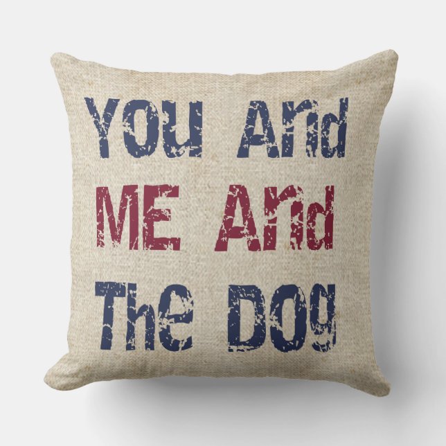 Usted, yo y la almohada del perro (Anverso)