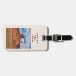 Utah - Etiqueta del equipaje de amor