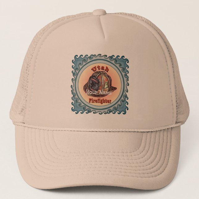 Utah gorra de bomberos (Anverso)