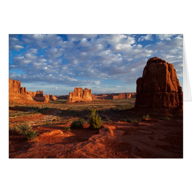 Utah, Parque Nacional Arches, formaciones rocosas  (Anverso (Horizontal))