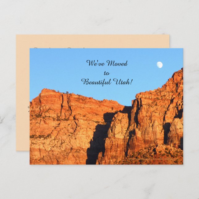 Utah Red Rocks, Anuncio de Nueva Dirección (Anverso / Reverso)