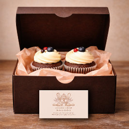 Utensilios de Repostería Panadería Baker Tarjeta d