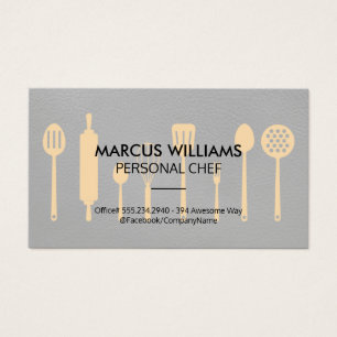 Utensils Restaurant Chef ejecutivo