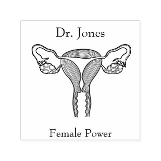 Uterus, órganos humanos se autoinclina sello de ca