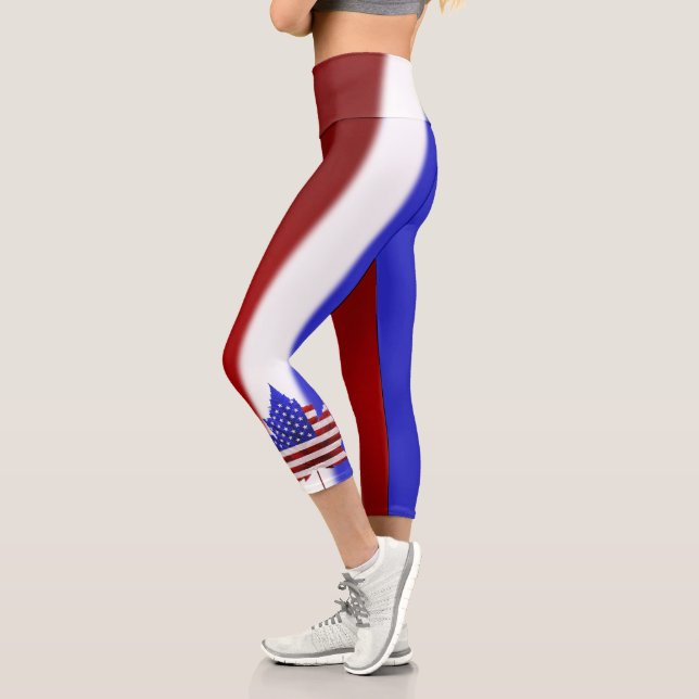 UU. Canadá Yoga pega leggings para mujeres de Cana (Izquierda)