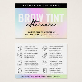 UV Gloss Rainbow Eyebrow Tint