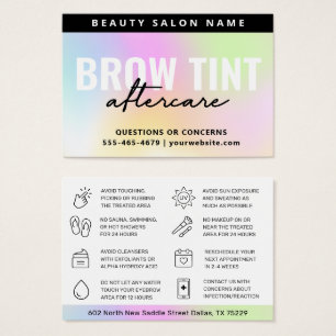 UV Gloss Rainbow Eyebrow Tint