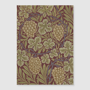 Uva de Vid de William Morris Arte Rojo Verde