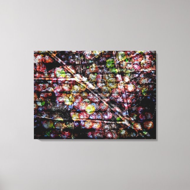 Uvas de arte en hojas (Anverso)
