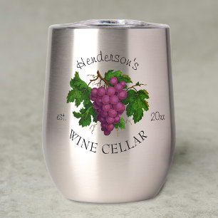 Uvas de bodega Nombre personalizado Bodega casera