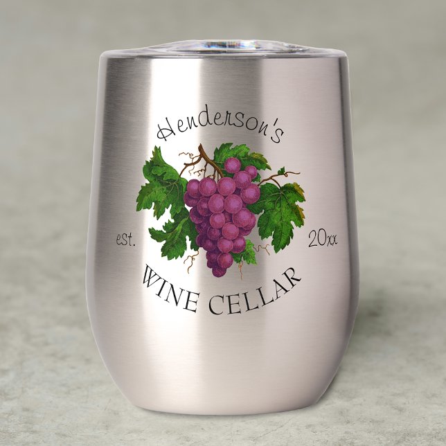 Uvas de bodega Nombre personalizado Bodega casera (Subido por el creador)