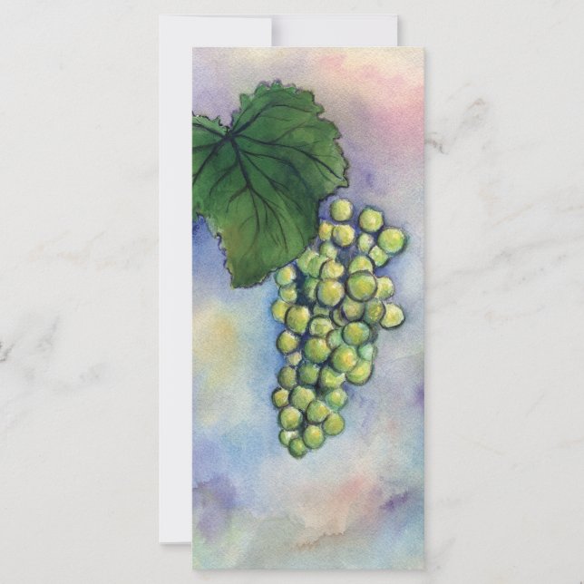 Uvas de vino Chardonnay (Anverso)