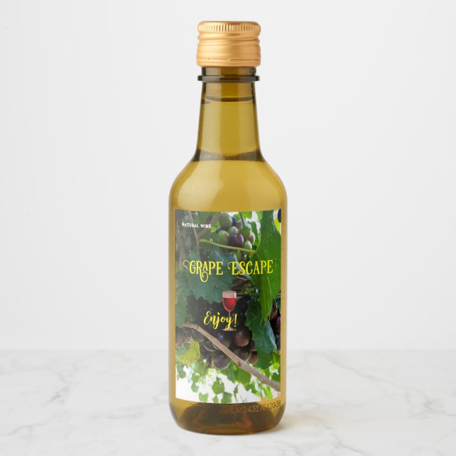 Uvas de vino natural Mini (Anverso)