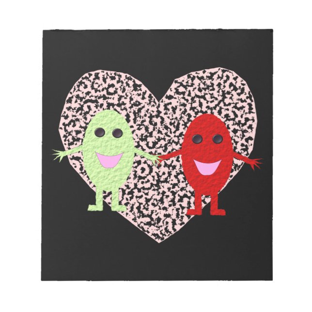 Uvas en el Bloc de notas de amor (Frente)