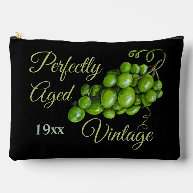 Uvas Gran Bolsa Cosmética (Anverso)