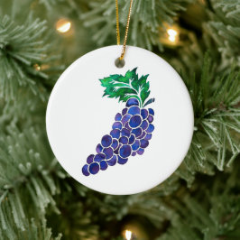 Uvas — Ornamento de Jesse Tree Keepsake