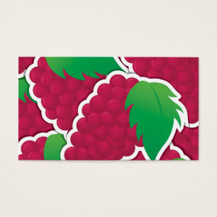 Uvas rojas fundidas