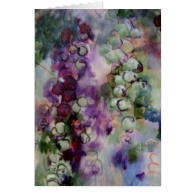 "Uvas Shenandoah" en colores vivos. (Frente)