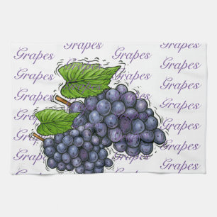 Uvas Toallas de cocina