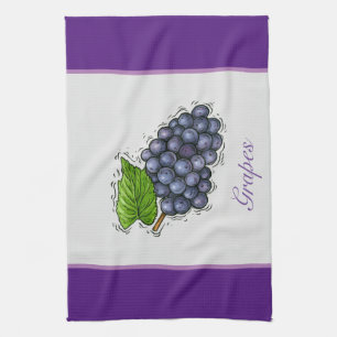 Uvas Toallas de cocina