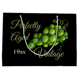 Uvas verdes Bolsa de regalo grande
