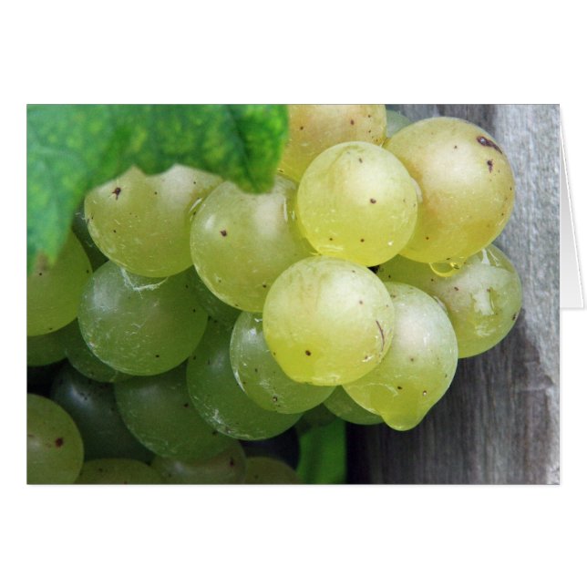 Uvas verdes profundas (Anverso (Horizontal))
