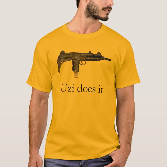 Uzi lo hace camiseta (Anverso)