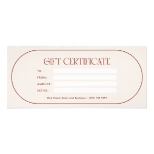 V1.1 Personalizado para el certificado de regalo d