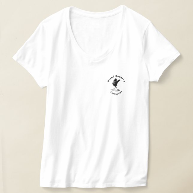 V Cuello Camiseta (Distribución )