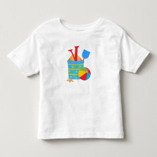 V inicial - Camiseta Toddler Fine Jersey