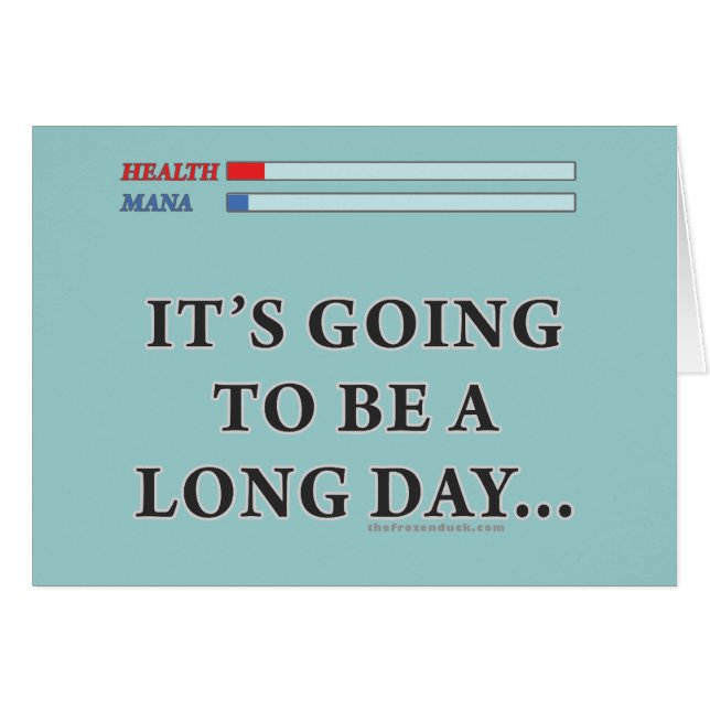Va a ser un día largo (Anverso (Horizontal))