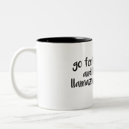 Va adelante y sea la taza de café de Llamazing