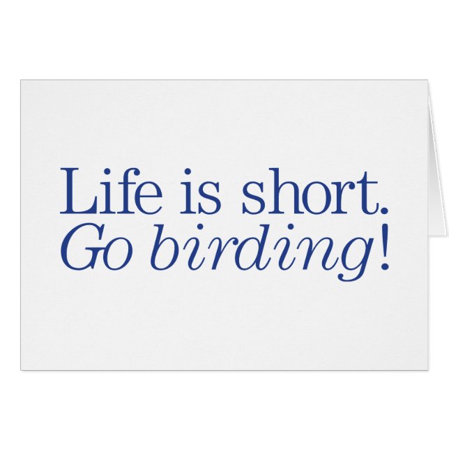 ¡Va Birding! (Anverso (Horizontal))