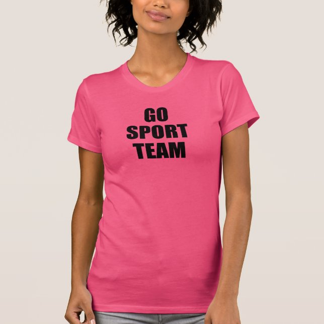 "Va camiseta de los Anti-Deportes del equipo de (Anverso)