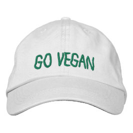 Va el vegano - gorra de béisbol