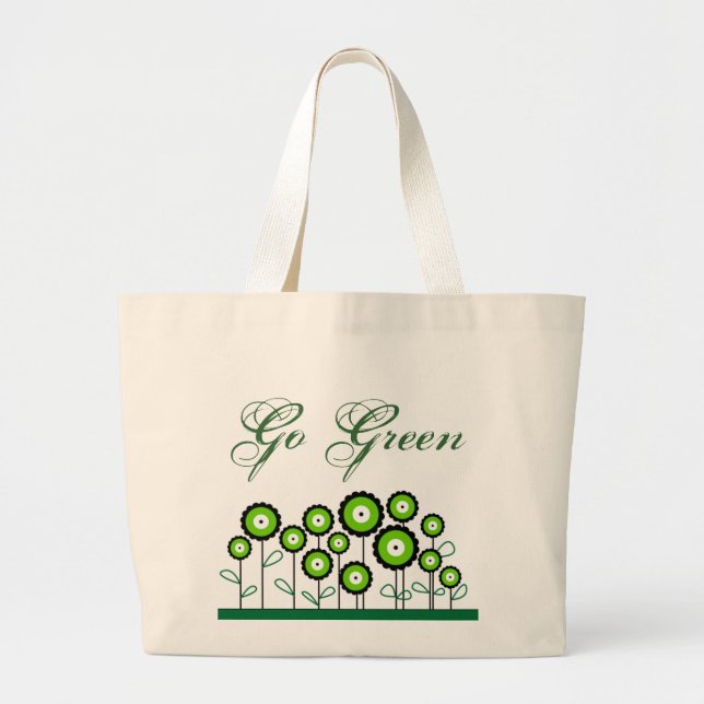 VA la bolsa de asas elegante VERDE (Frente)