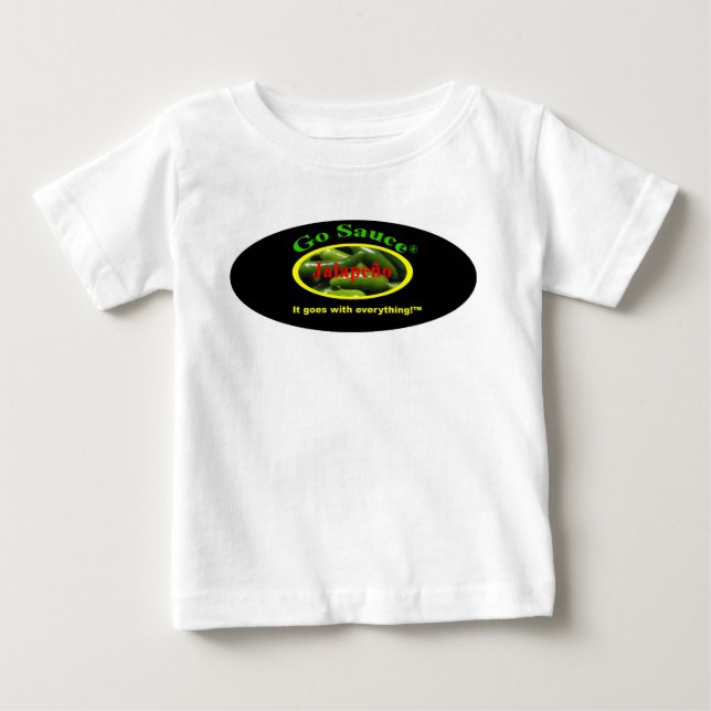 Va la camiseta del bebé de la salsa (Anverso)