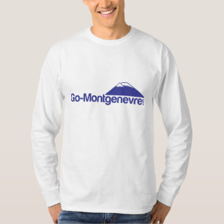 Va la camiseta larga de la manga de Montgenevre