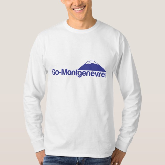 Va la camiseta larga de la manga de Montgenevre (Anverso)