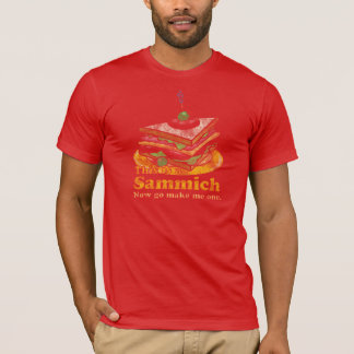 Va me hace una camiseta del bocadillo