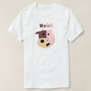 Vaca + Camiseta de los mes del cerdo = de Moink