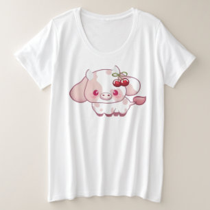 Vaca Cherry Femenina Regalo de vaca para ella 
