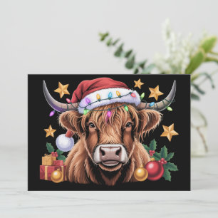 Vaca de las Tierras Altas de Navidad Novillas Gran