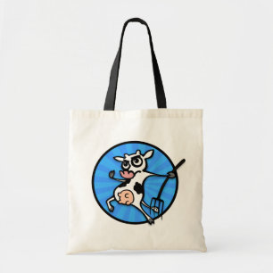VACA DE PERSONALIZADO DIVERTIDA CON BOLSA DE HERRA